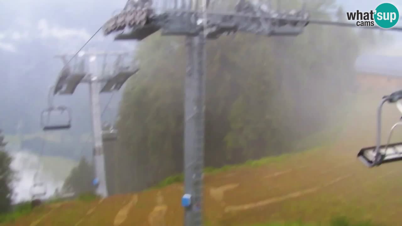 Webcam Kranjska Gora VITRANC 2 | station supérieure