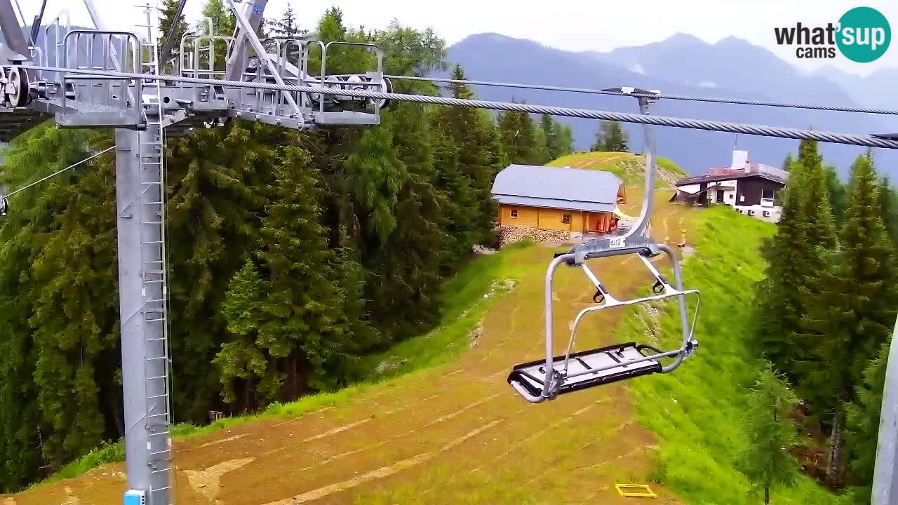 Web kamera Kranjska Gora VITRANC 2 | gornja postaja
