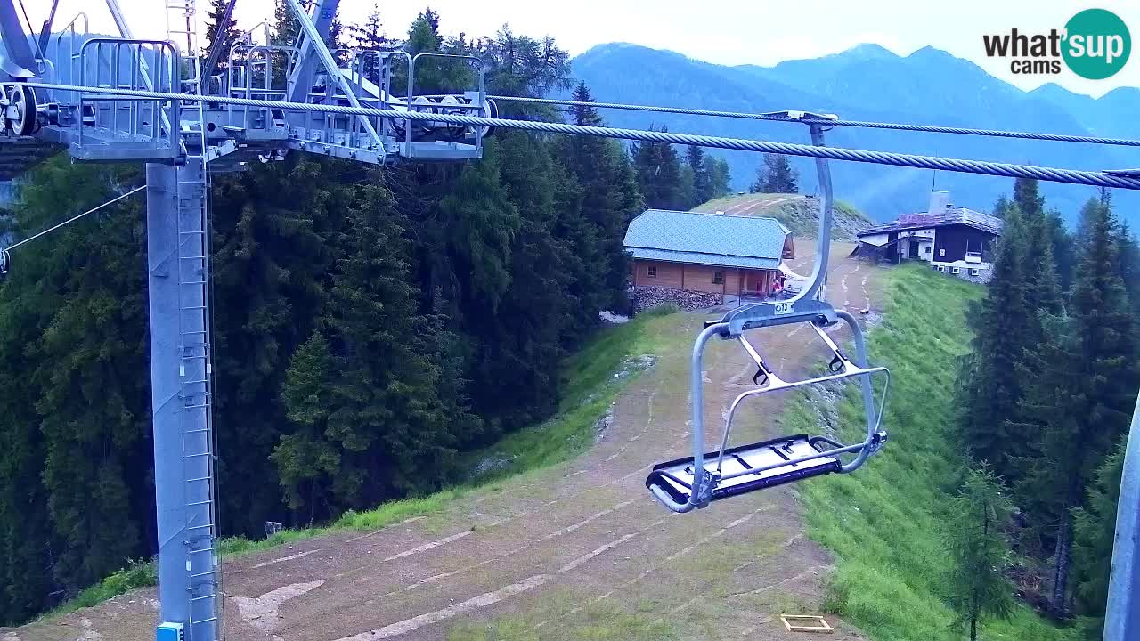 Webcam Kranjska Gora VITRANC 2 | station supérieure