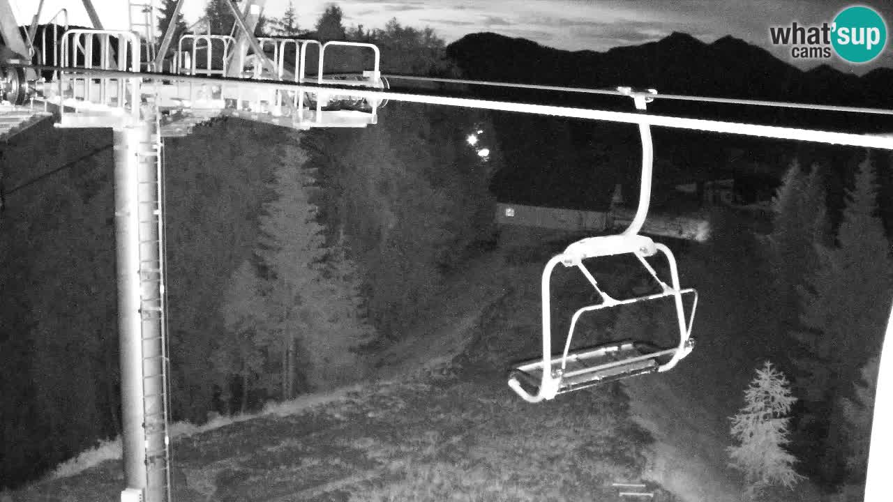 Web kamera Kranjska Gora VITRANC 2 | gornja postaja
