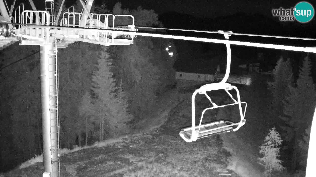 Web kamera Kranjska Gora VITRANC 2 | gornja postaja