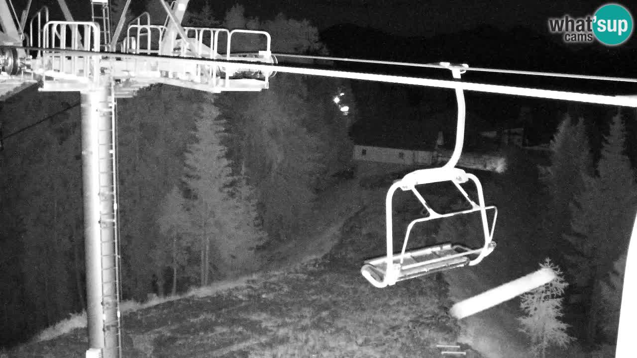 Webcam Kranjska Gora VITRANC 2 upper station