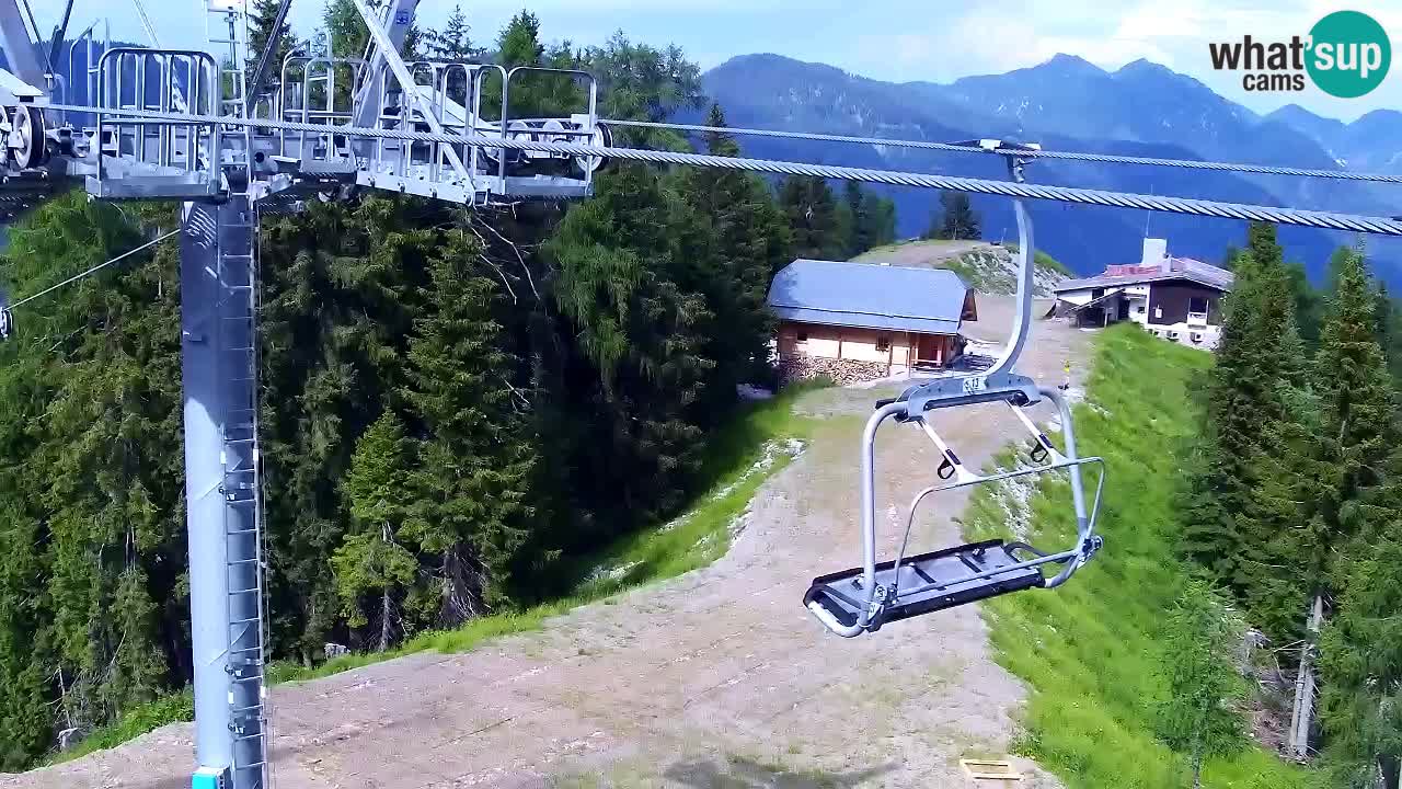 Webcam Kranjska Gora VITRANC 2 | station supérieure