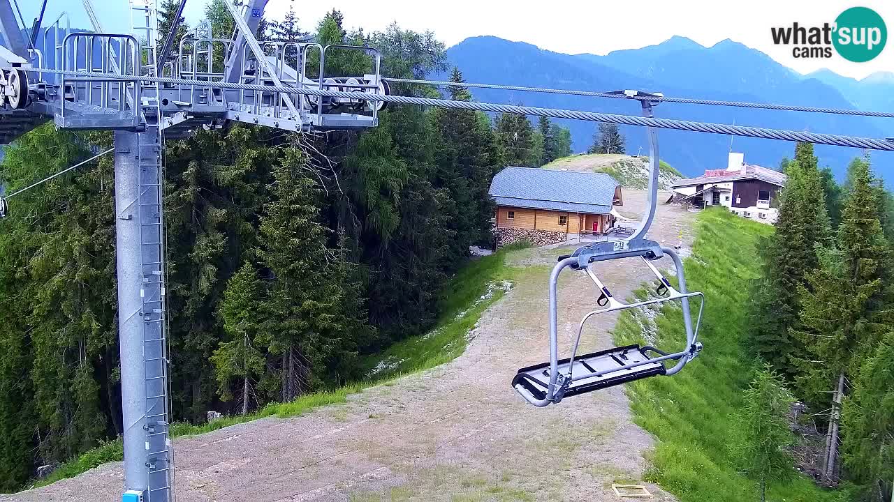 Web kamera Kranjska Gora VITRANC 2 | gornja postaja
