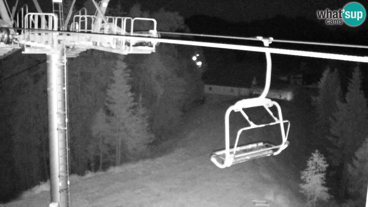 Webcam Kranjska Gora VITRANC 2 | Station supérieure
