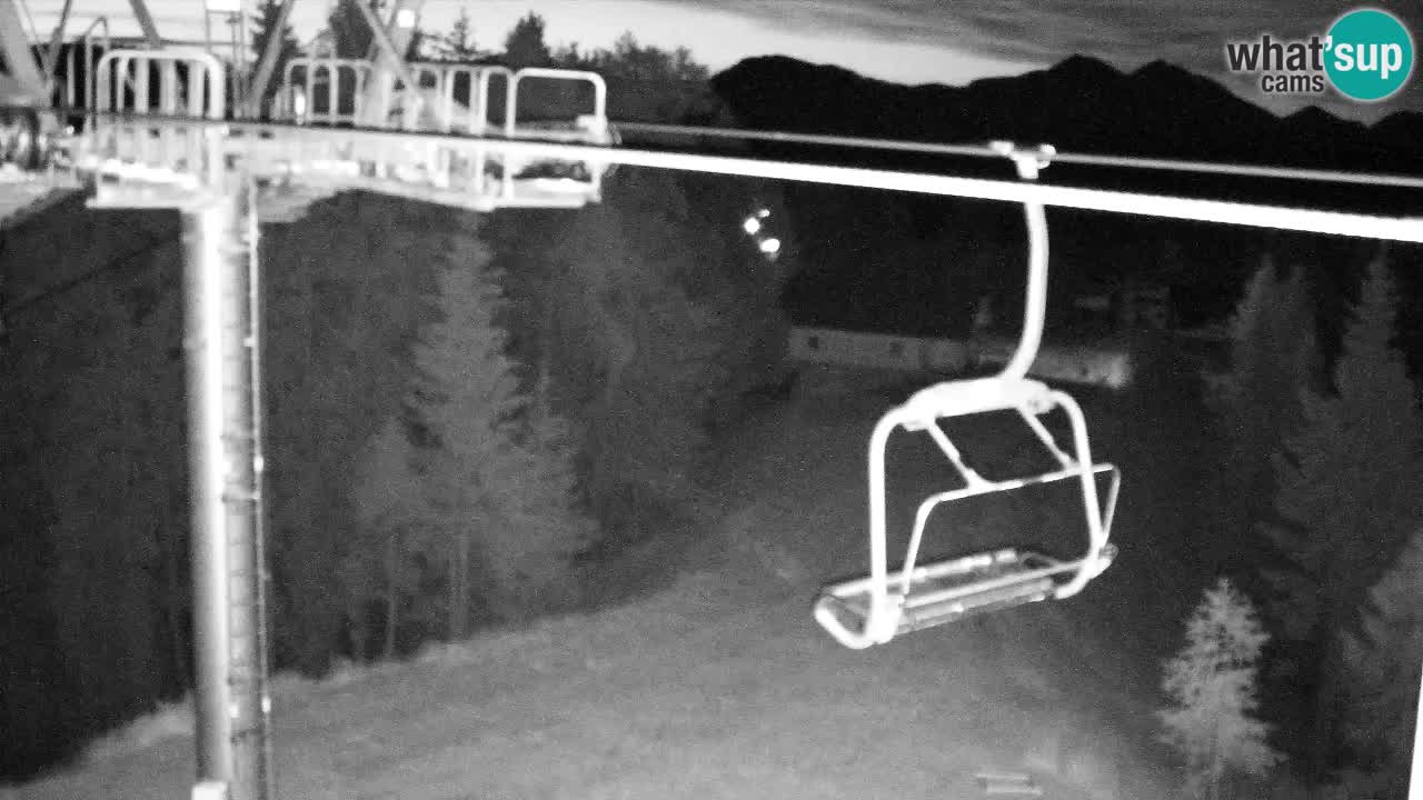 Webcam Kranjska Gora VITRANC 2 upper station
