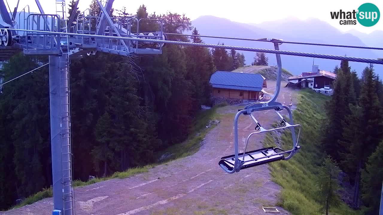 Webcam Kranjska Gora VITRANC 2 upper station
