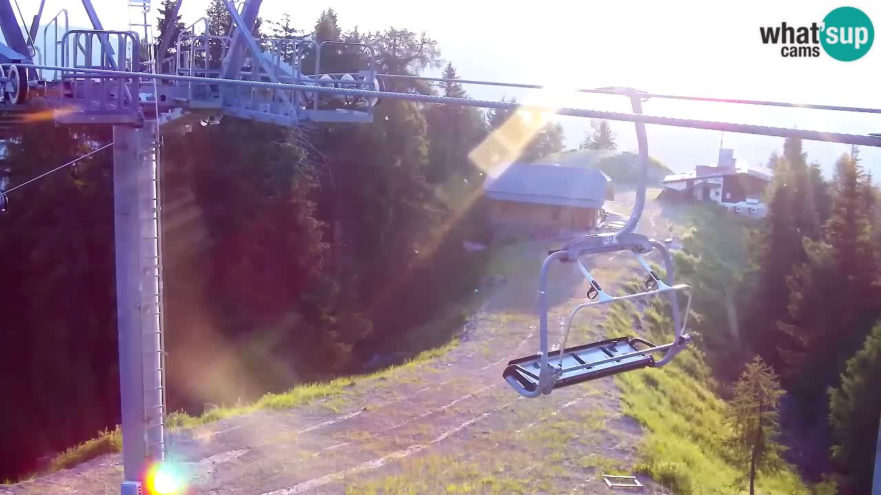 Webcam Kranjska Gora VITRANC 2 upper station