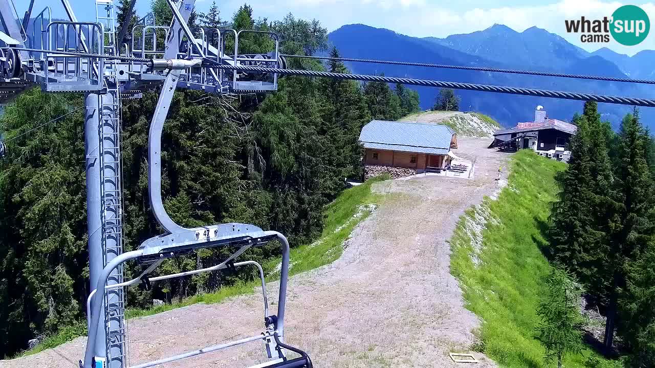 Webcam Kranjska Gora VITRANC 2 | station supérieure