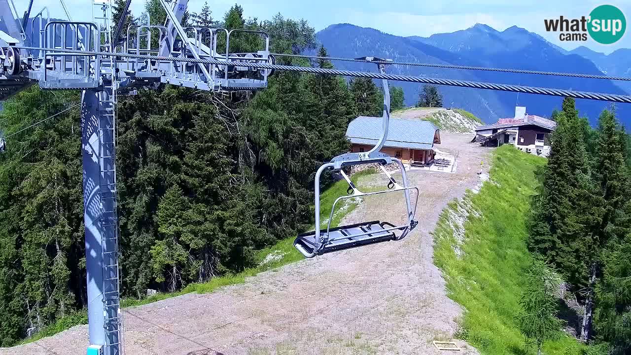Web kamera Kranjska Gora VITRANC 2 | gornja postaja