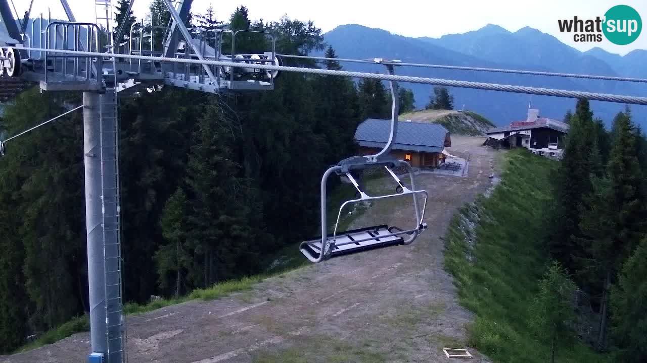 Webcam Kranjska Gora VITRANC 2 upper station