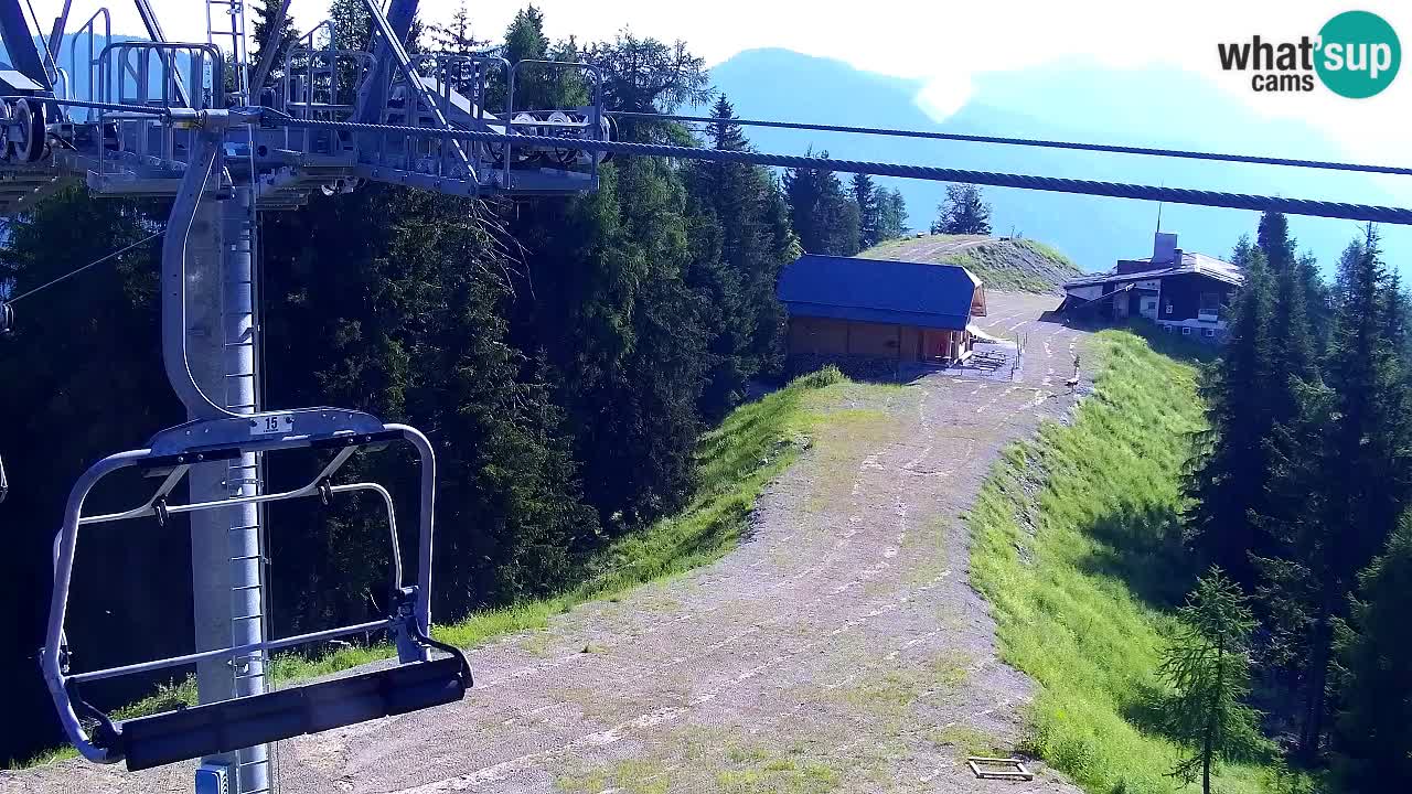 Webcam Kranjska Gora VITRANC 2 | Station supérieure