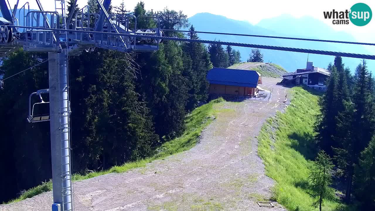 Webcam Kranjska Gora VITRANC 2 upper station