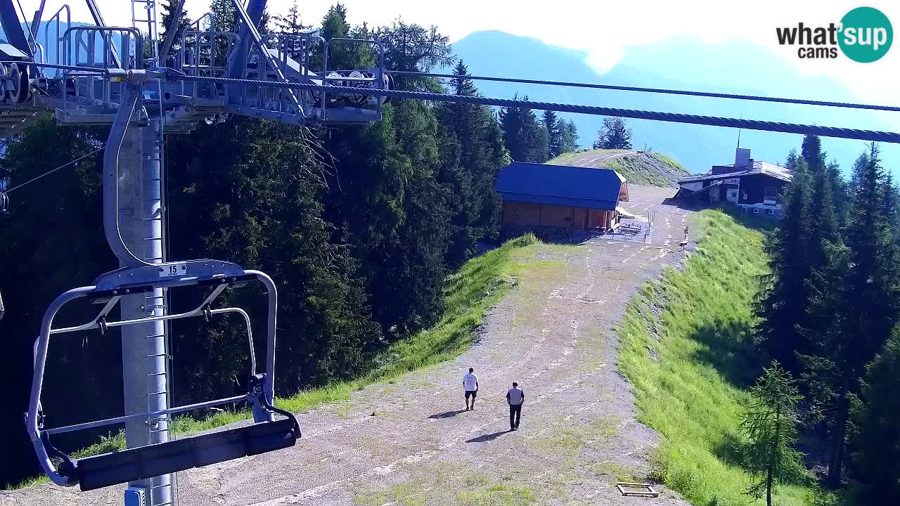 Webcam Kranjska Gora VITRANC 2 | station supérieure