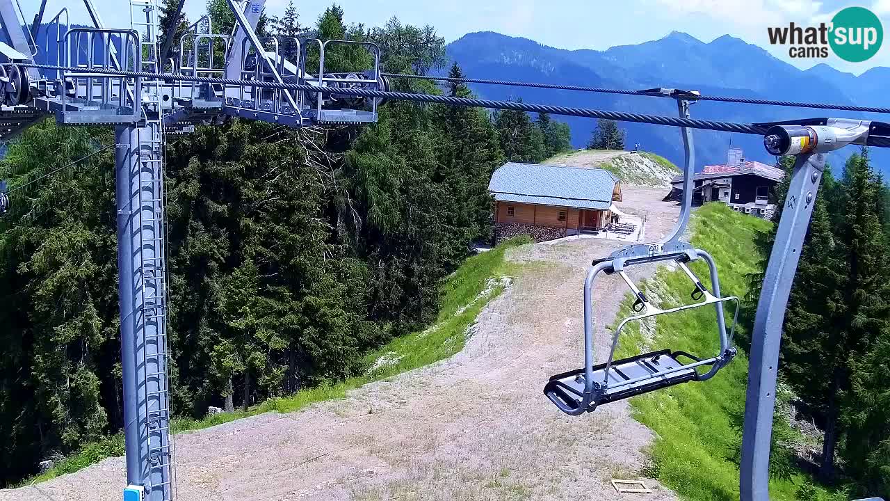 Webcam Kranjska Gora VITRANC 2 upper station