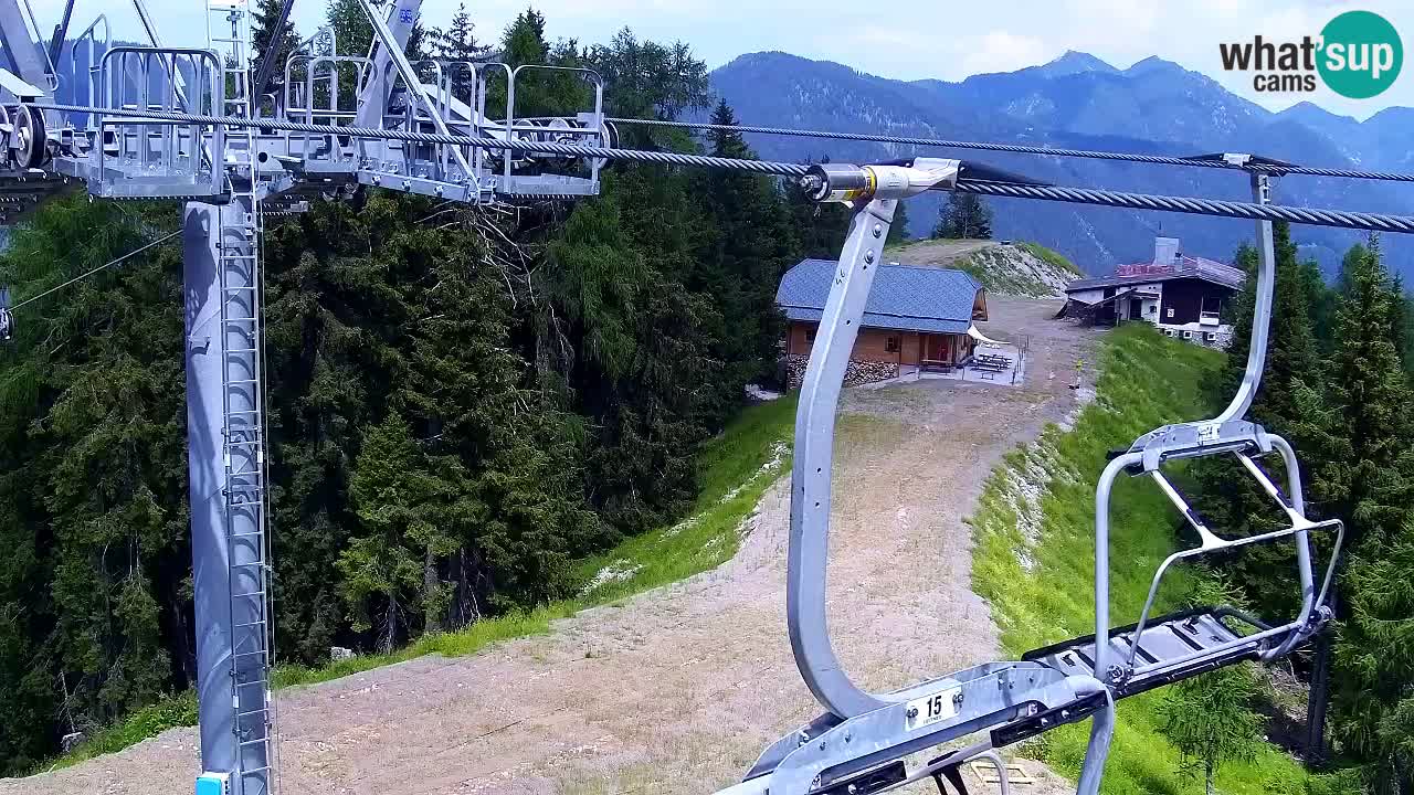 Webcam VITRANC 2 | Kranjska Gora – stazione superiore