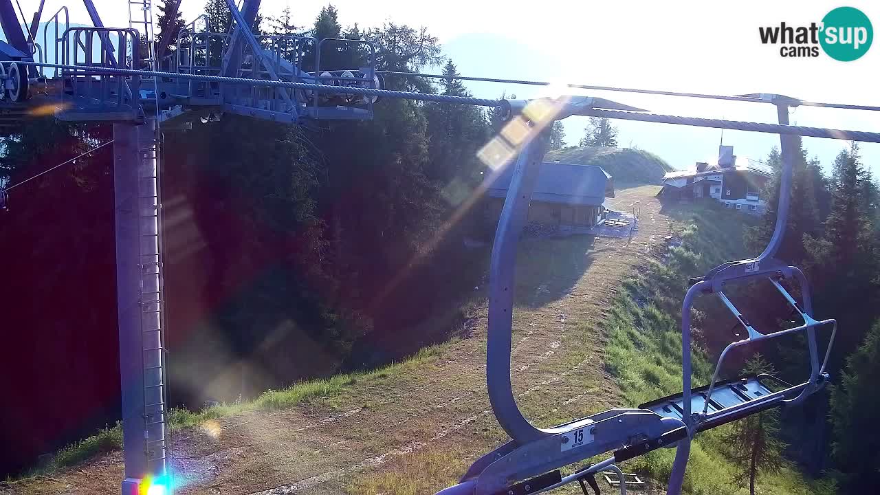 Webcam Kranjska Gora VITRANC 2 upper station
