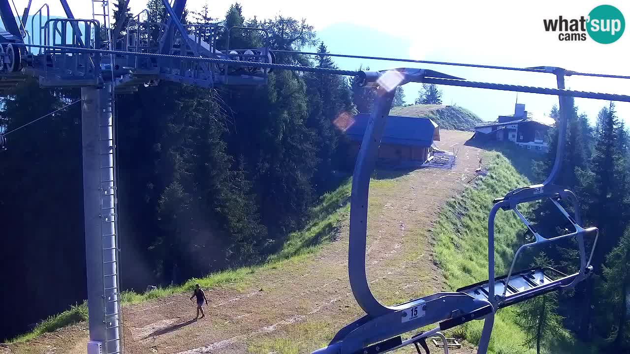 Webcam VITRANC 2 | Kranjska Gora – stazione superiore