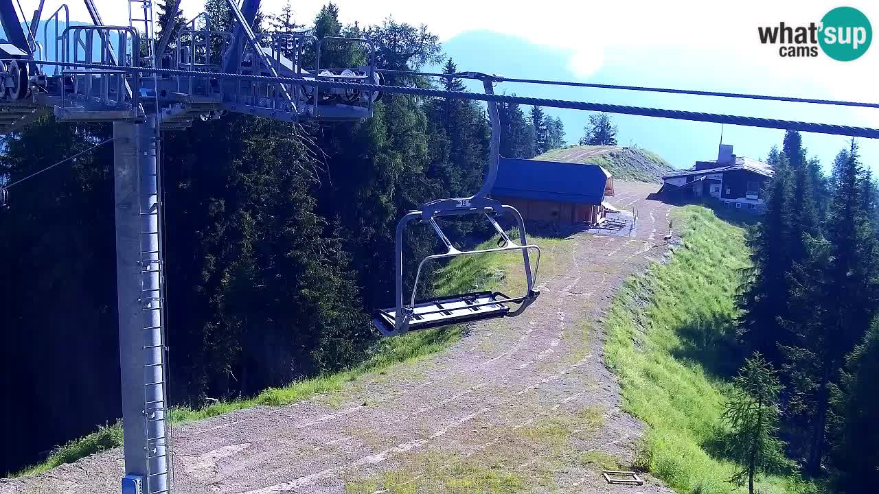 Webcam Kranjska Gora VITRANC 2 | Station supérieure