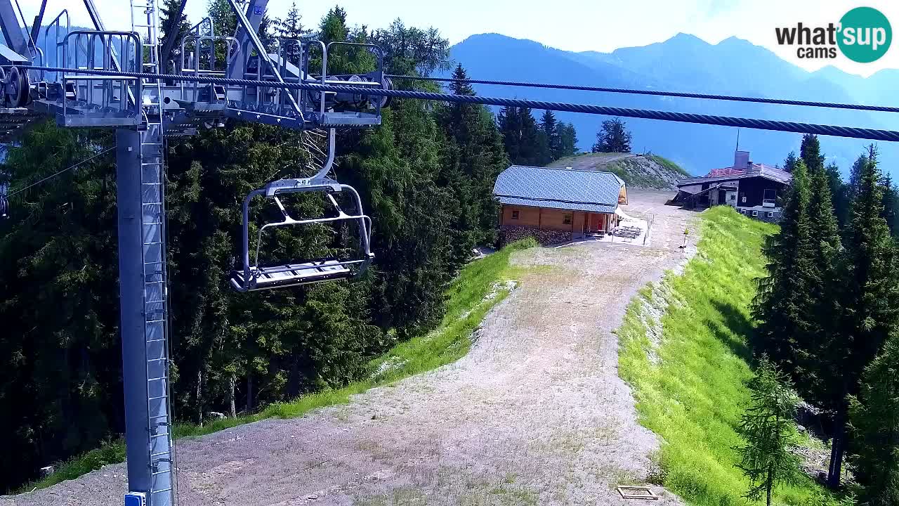 Webcam Kranjska Gora VITRANC 2 upper station