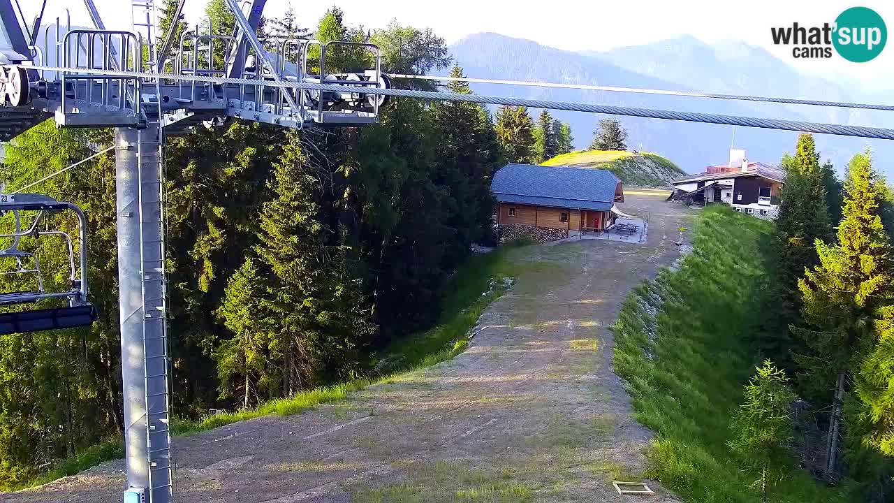 Webcam Kranjska Gora VITRANC 2 upper station