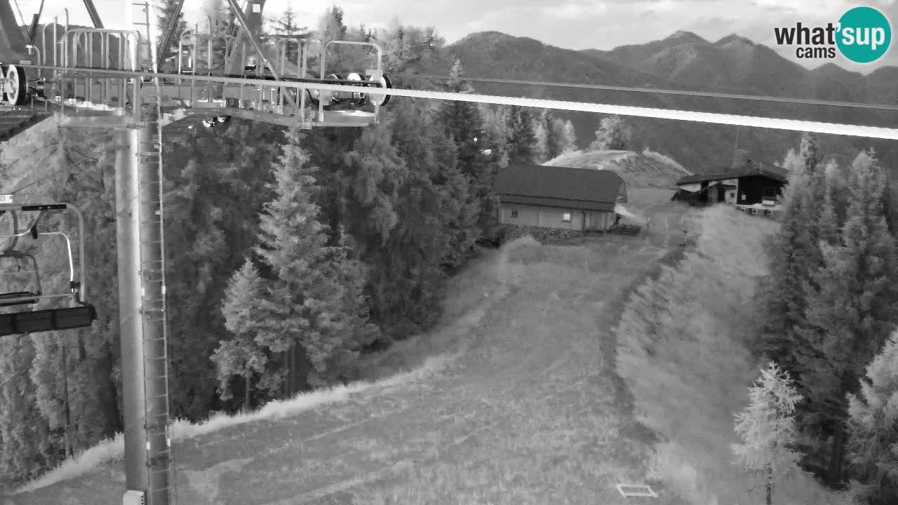 Web kamera Kranjska Gora VITRANC 2 | gornja postaja