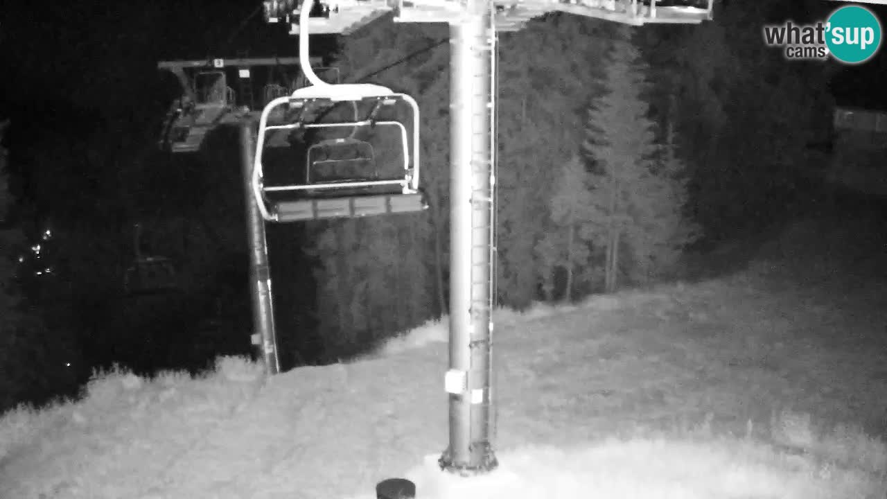 Webcam Kranjska Gora VITRANC 2 upper station