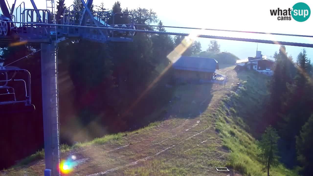 Web kamera Kranjska Gora VITRANC 2 | gornja postaja
