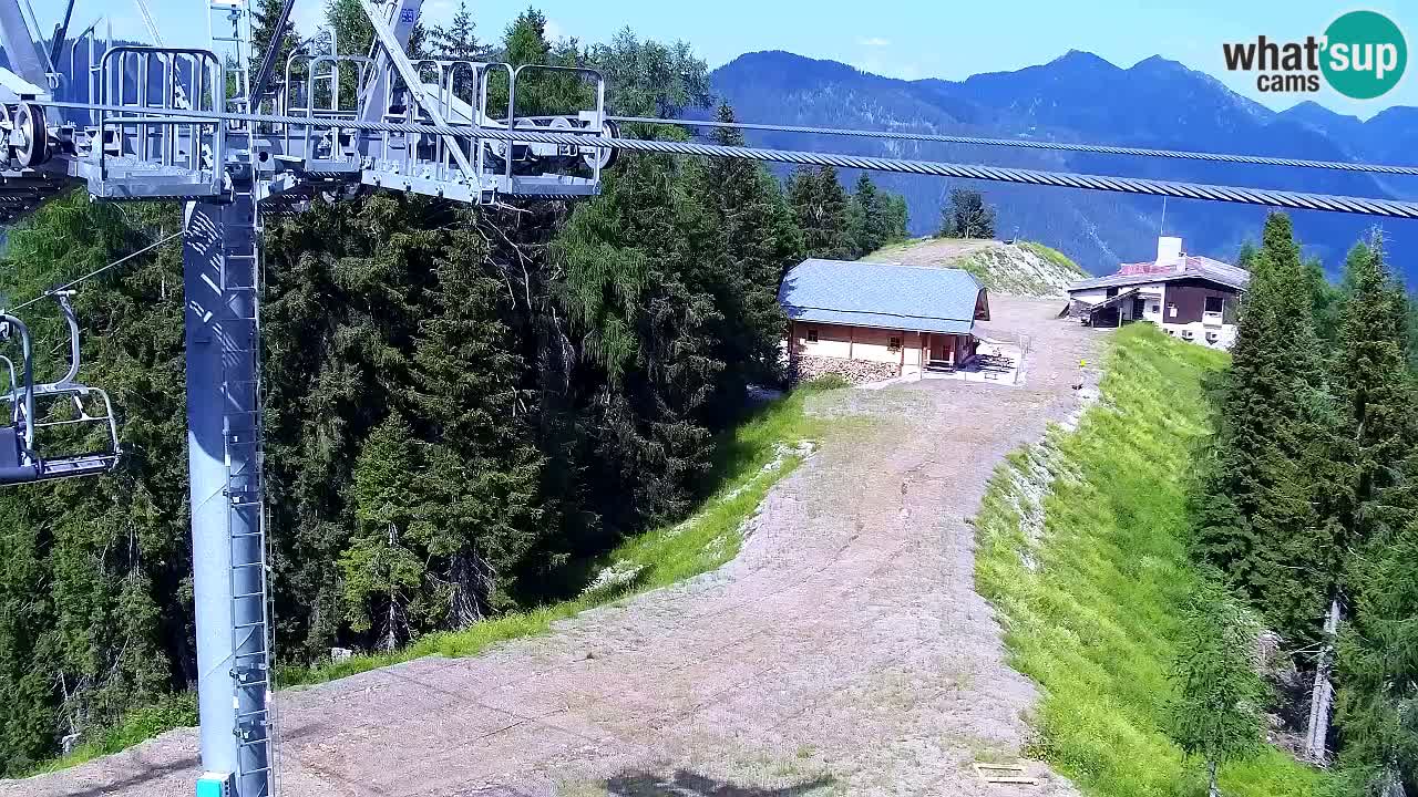 Webcam Kranjska Gora VITRANC 2 | station supérieure