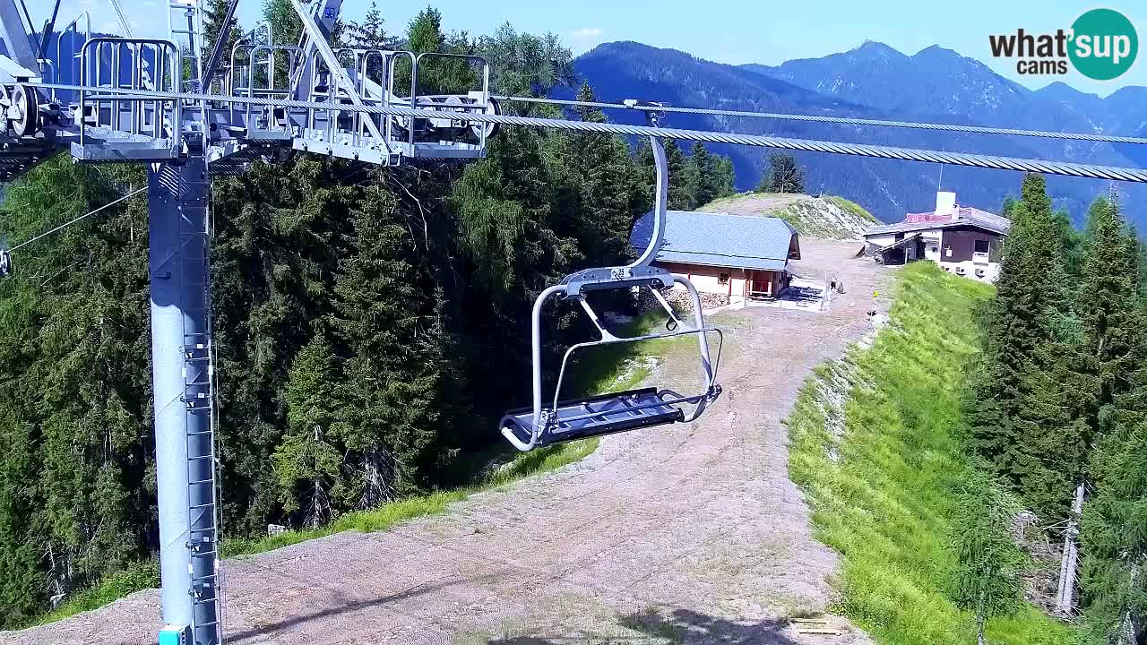 Webcam Kranjska Gora VITRANC 2 upper station