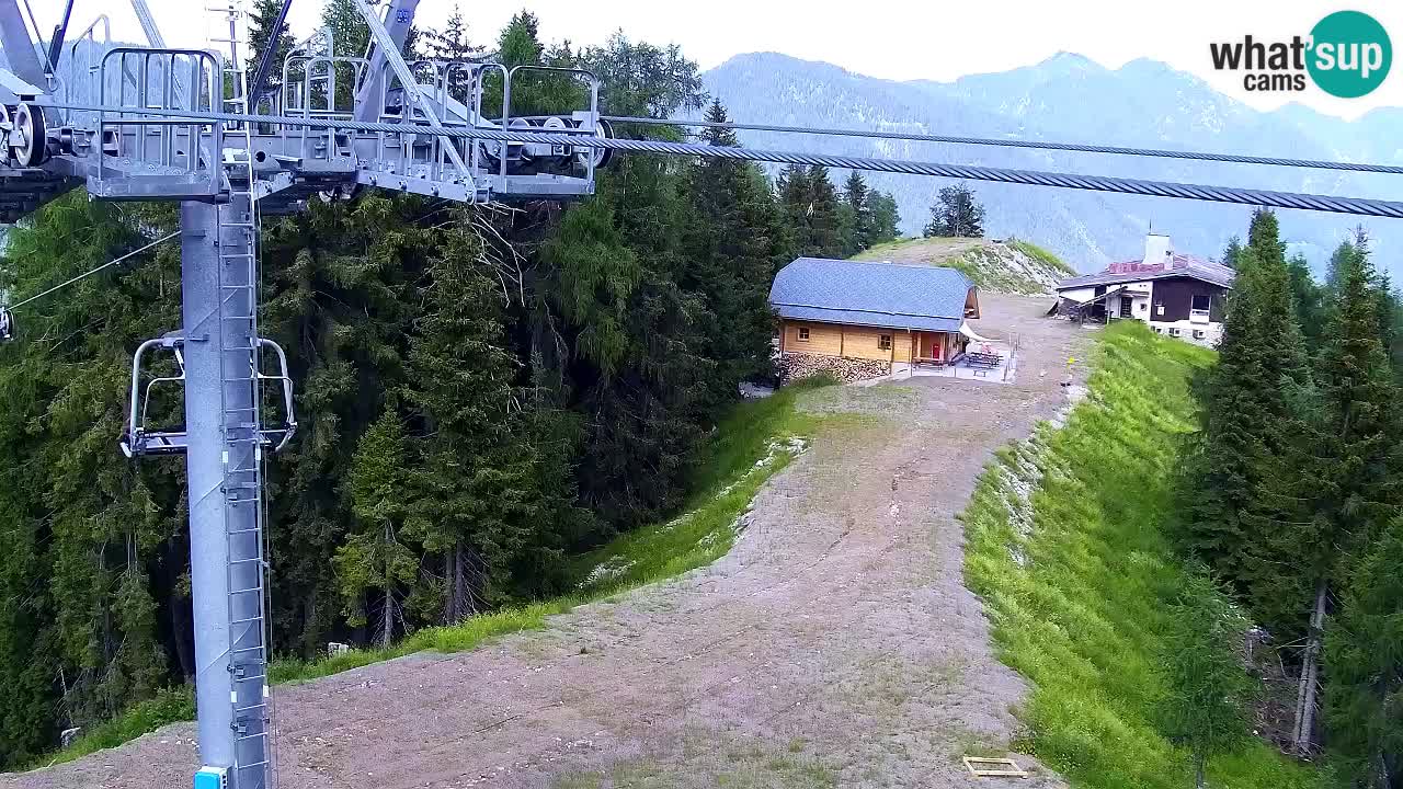 Kranjska Gora webcam VITRANC 2 | Bergstation