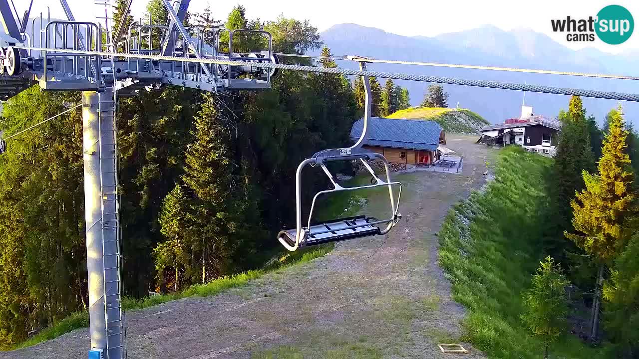 Webcam Kranjska Gora VITRANC 2 upper station