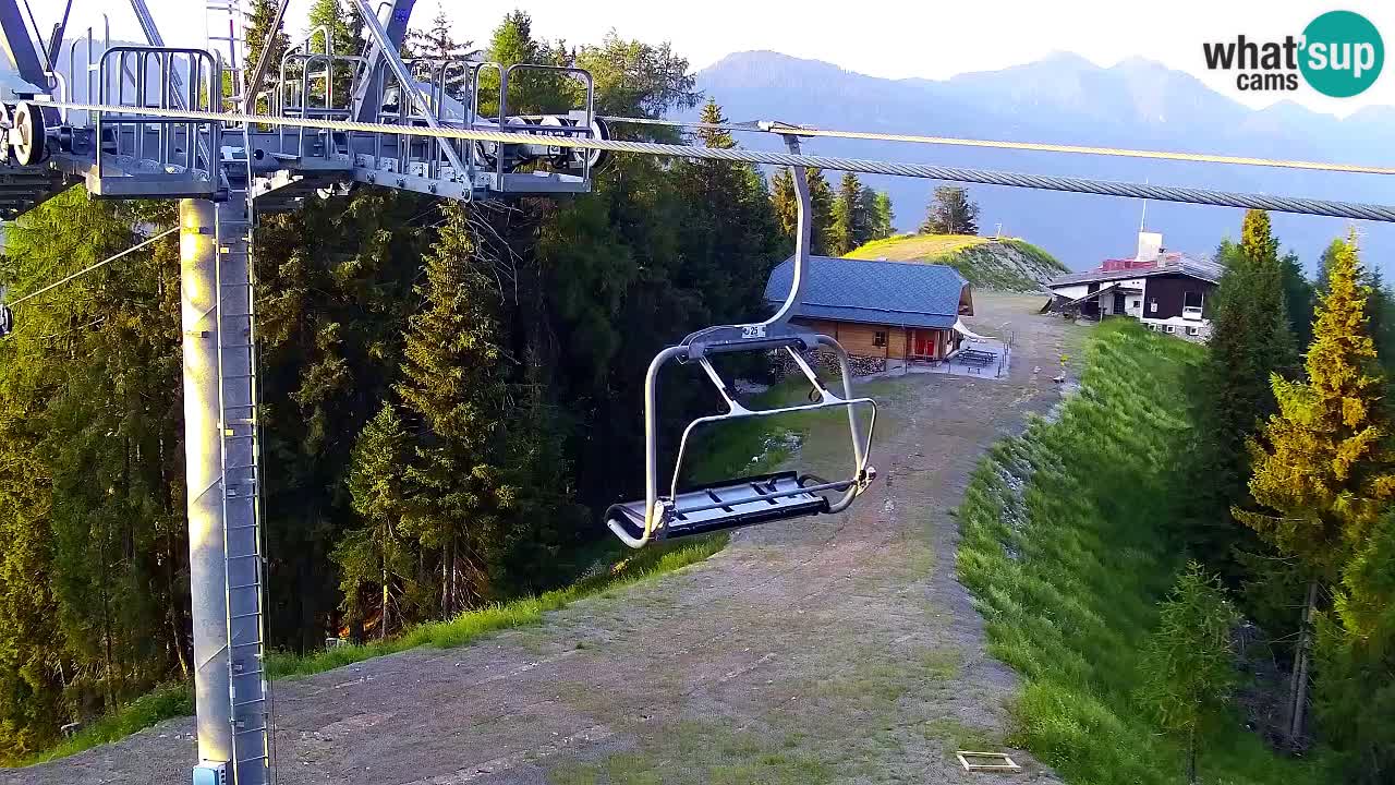Webcam Kranjska Gora VITRANC 2 upper station