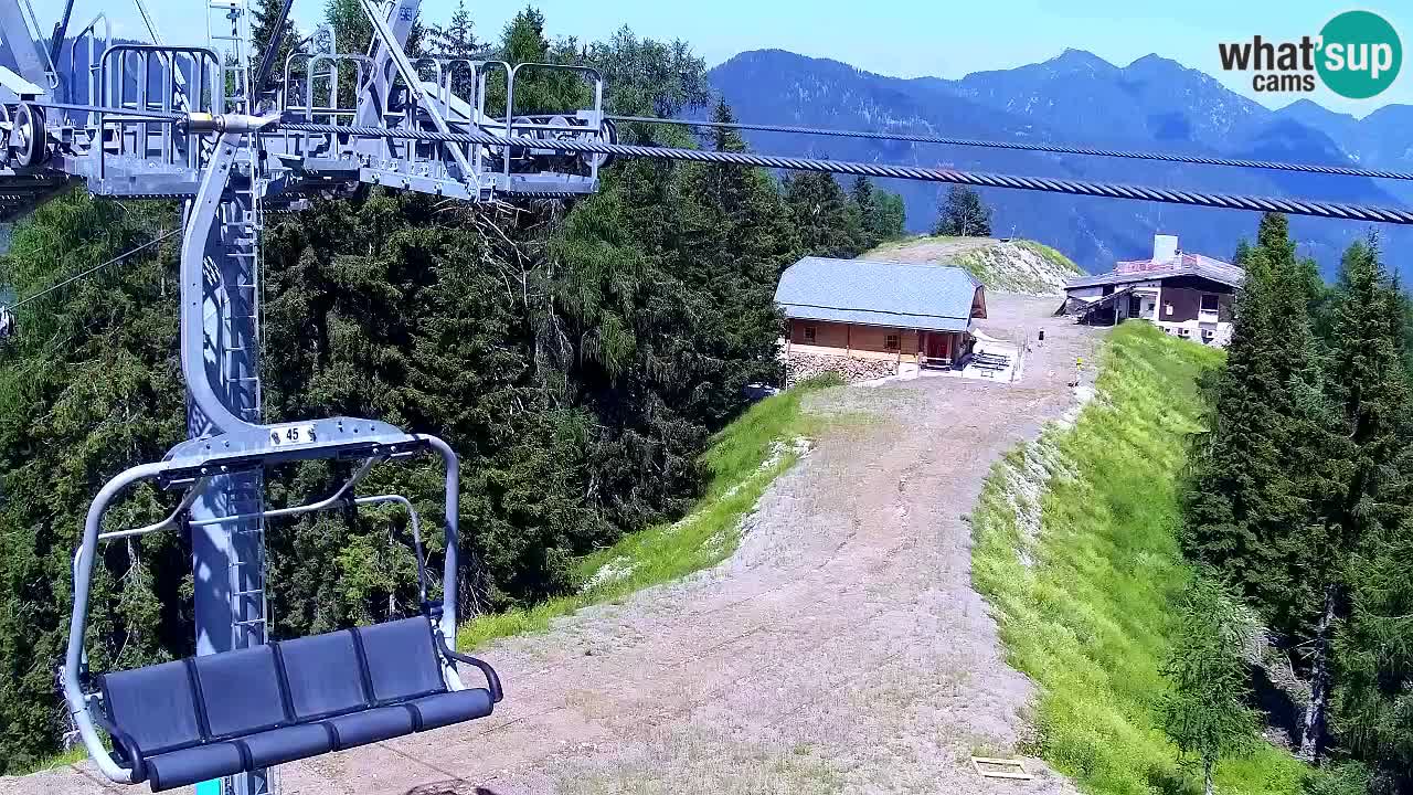 Webcam Kranjska Gora VITRANC 2 upper station