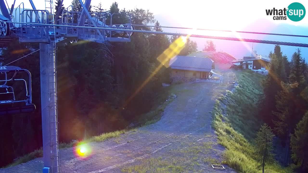 Webcam Kranjska Gora VITRANC 2 upper station