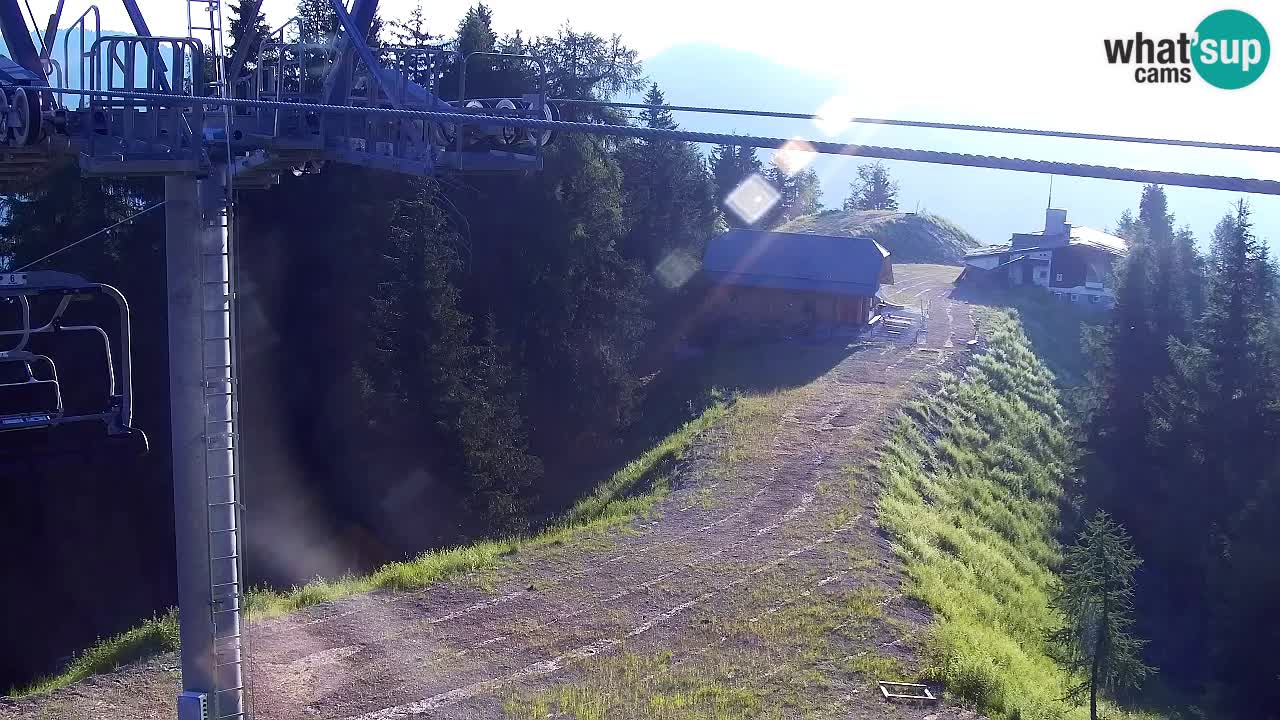 Kranjska Gora webcam VITRANC 2 | Bergstation