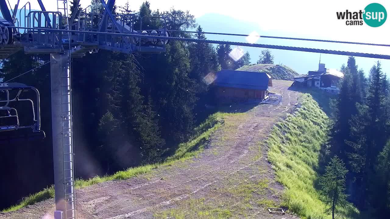 Web kamera Kranjska Gora VITRANC 2 | gornja postaja