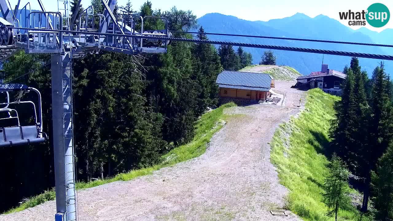 Web kamera Kranjska Gora VITRANC 2 | gornja postaja