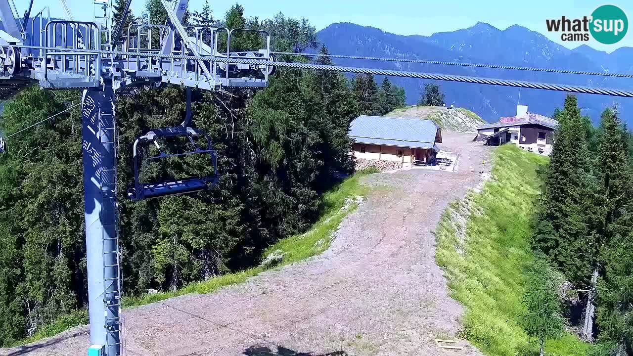 Webcam Kranjska Gora VITRANC 2 | station supérieure