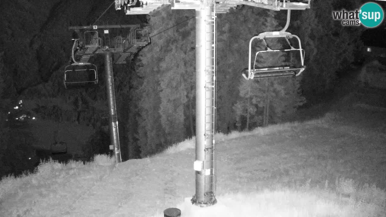 Webcam Kranjska Gora VITRANC 2 upper station