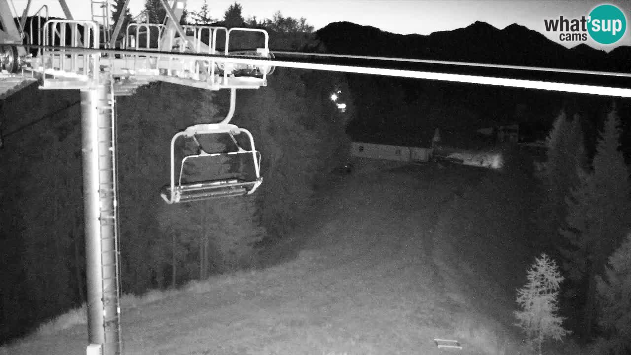 Webcam Kranjska Gora VITRANC 2 upper station