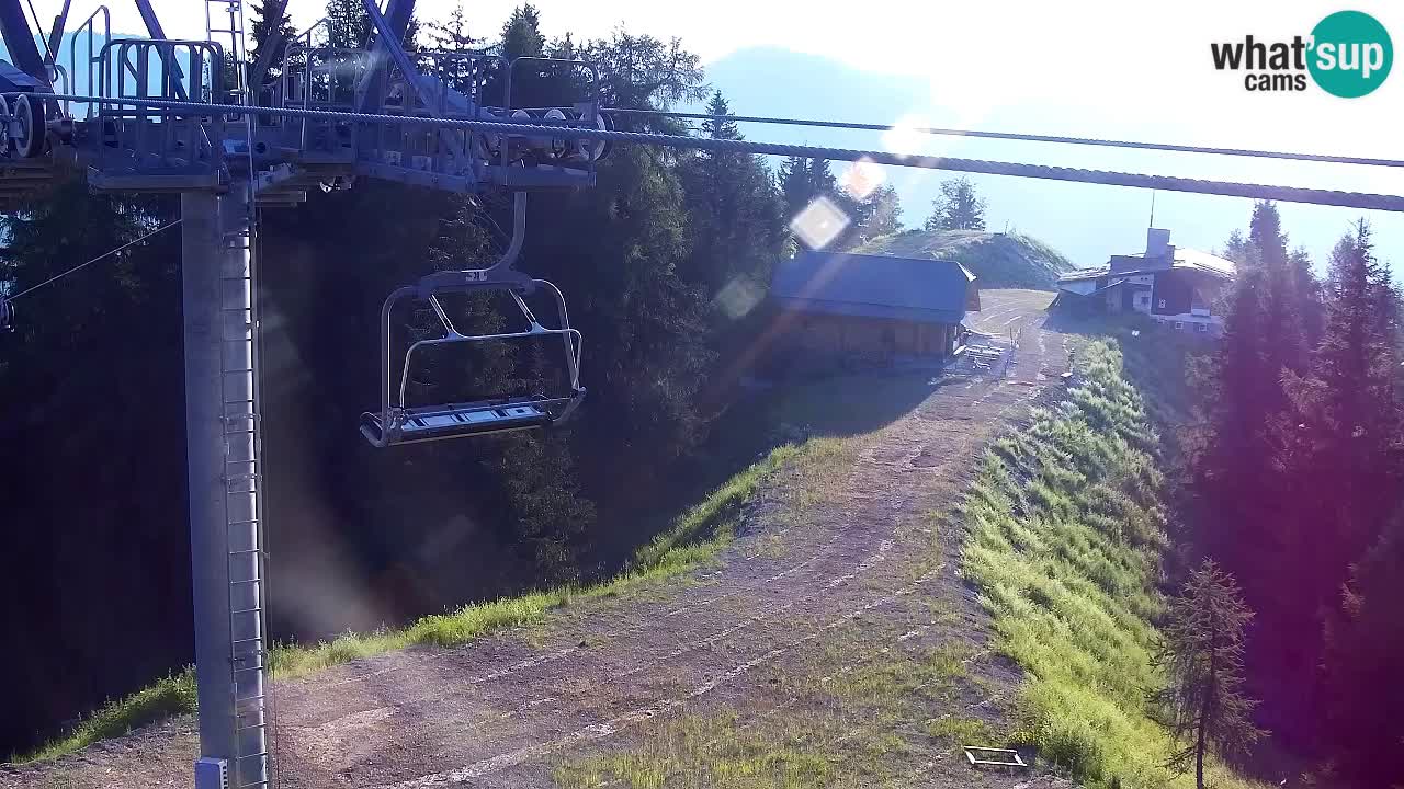 Webcam Kranjska Gora VITRANC 2 upper station