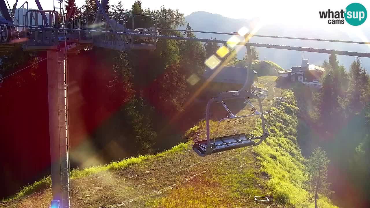 Webcam Kranjska Gora VITRANC 2 | station supérieure