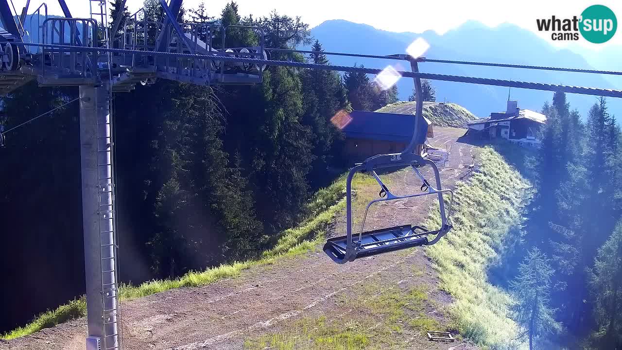 Web kamera Kranjska Gora VITRANC 2 | gornja postaja