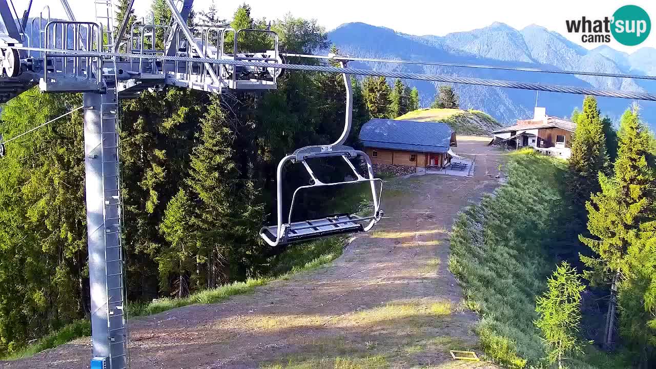 Web kamera Kranjska Gora VITRANC 2 | gornja postaja