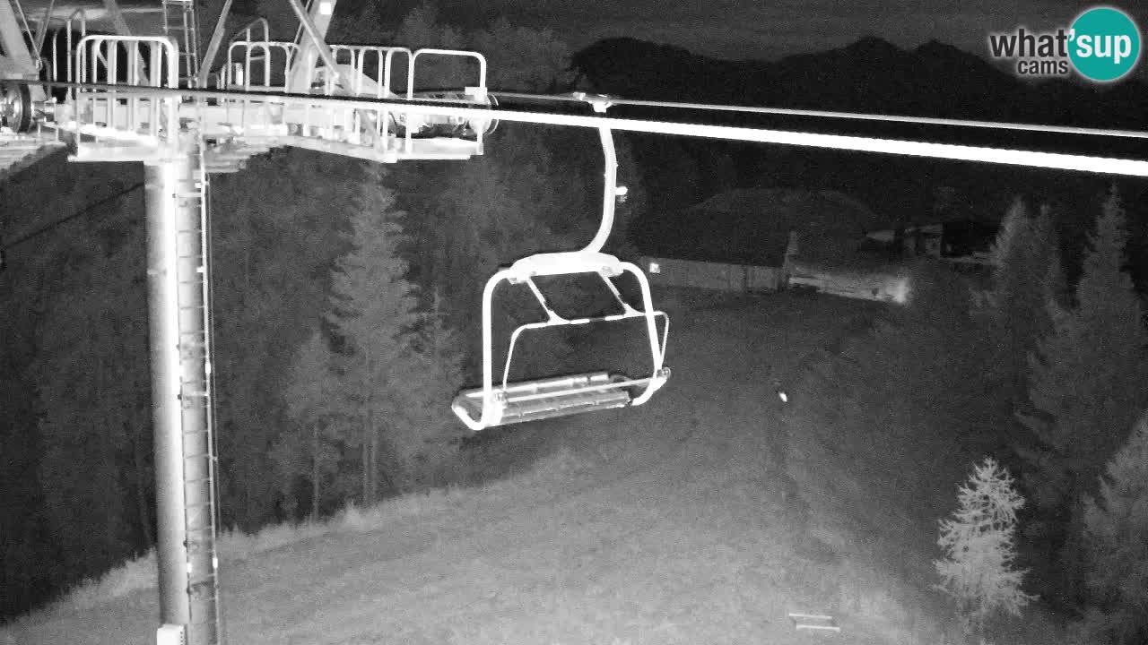 Web kamera Kranjska Gora VITRANC 2 | gornja postaja