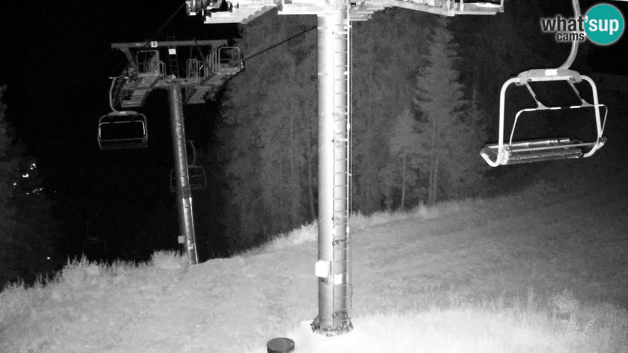 Webcam Kranjska Gora VITRANC 2 | station supérieure