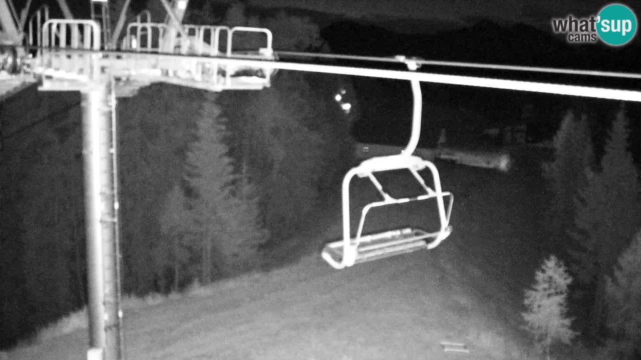 Web kamera Kranjska Gora VITRANC 2 | gornja postaja