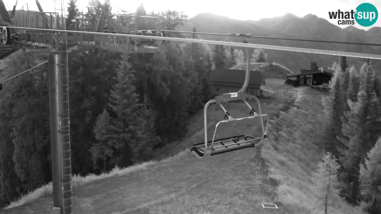 Web kamera Kranjska Gora VITRANC 2 | gornja postaja