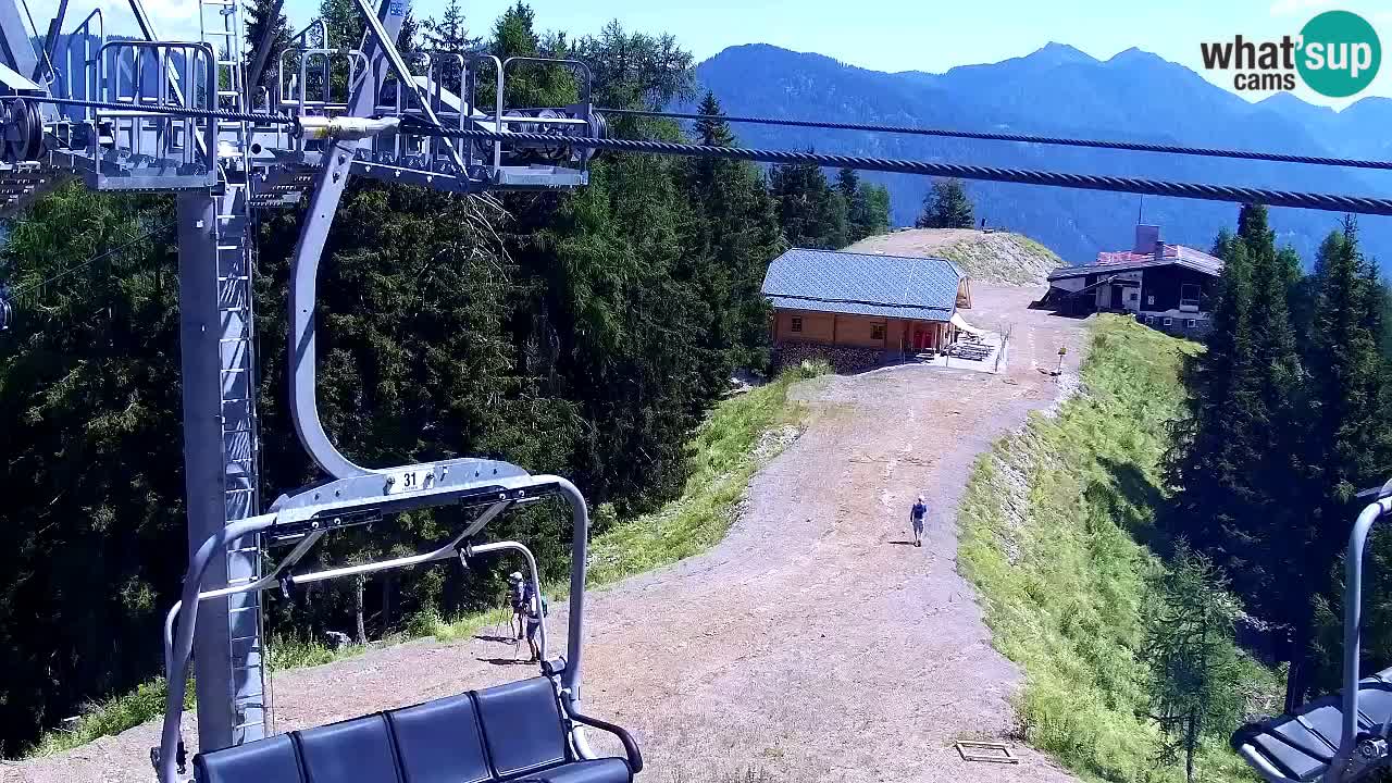 Webcam Kranjska Gora VITRANC 2 upper station
